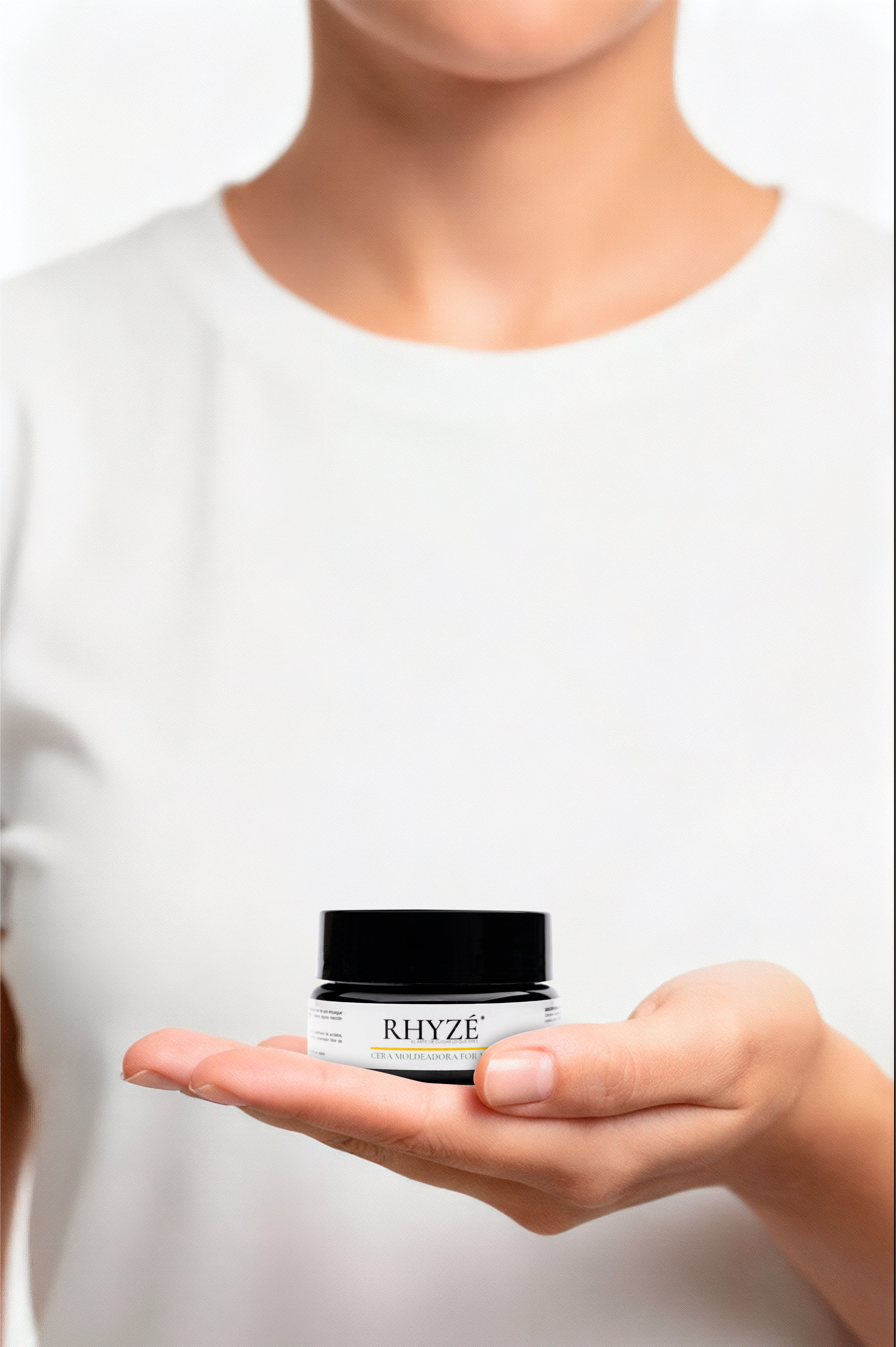 Cera Moldeadora RHYZÉ For Men | 50 g | Fijación fuerte + crecimiento capilar