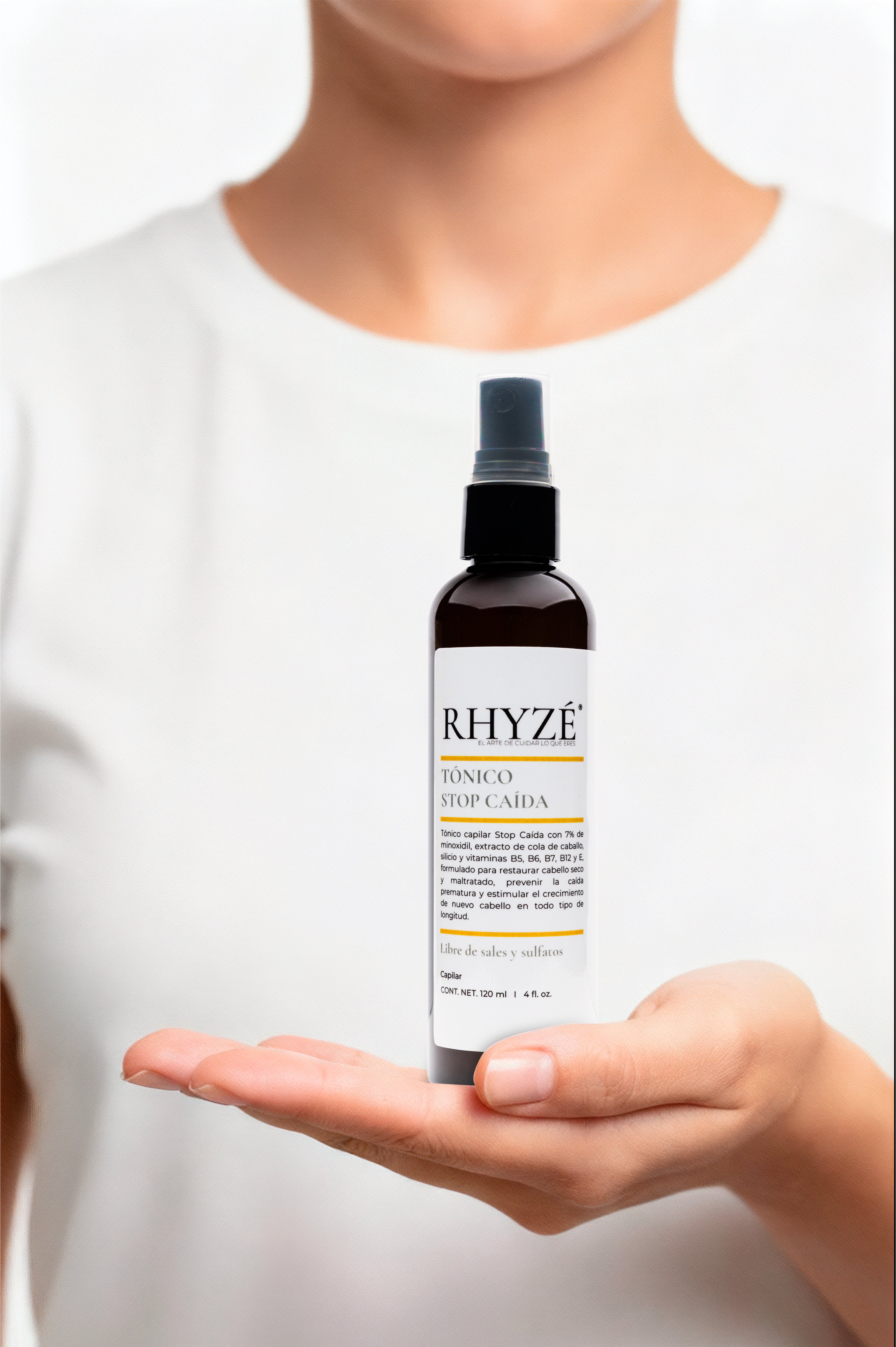 Tónico Capilar Stop Caída RHYZÉ® | Crecimiento y Fortalecimiento | 120ml